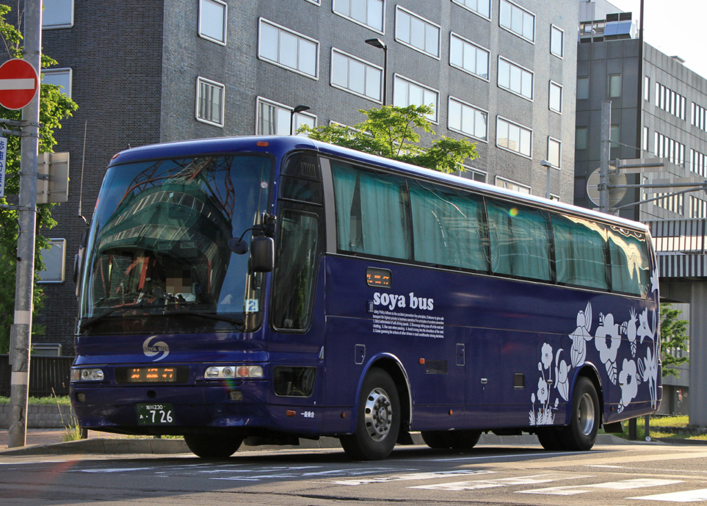 宗谷バス「わっかない号」夜行便 ・726