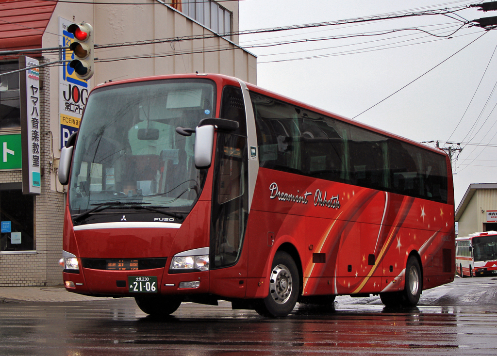 北海道北見バス「ドリーミントオホーツク号」 　2106_01