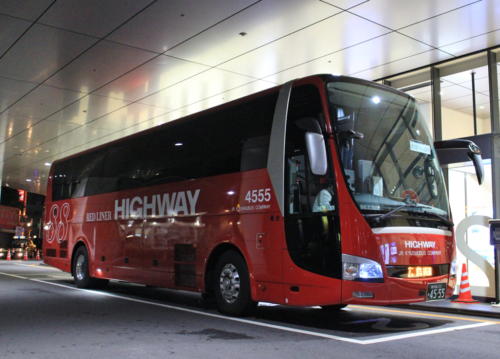 JR九州バス「桜島号」夜行便 4555