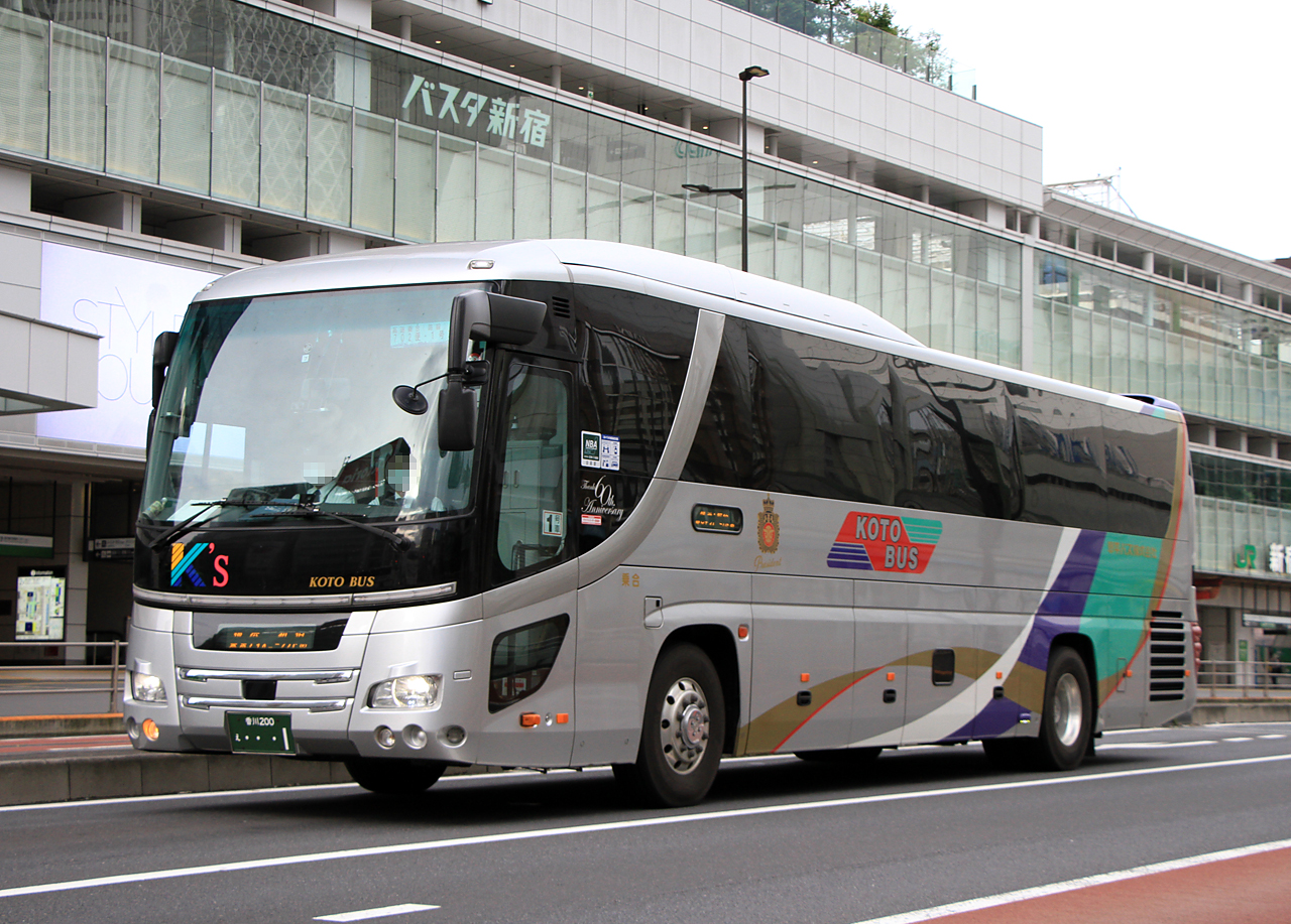 琴平バス「コトバスエクスプレス」東京線　･･･1_101